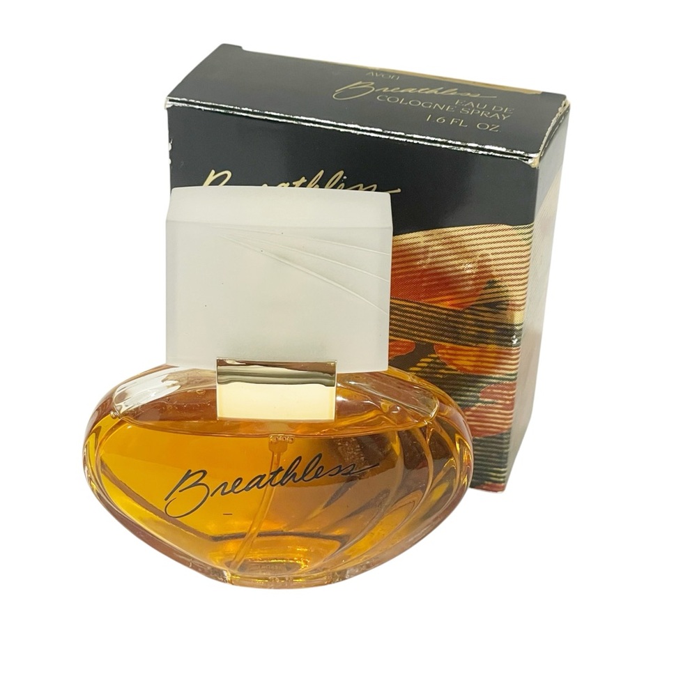 Avon BREATHLESS 1987 Eau De Cologne Spray 1.6 fl oz ‎ NEW